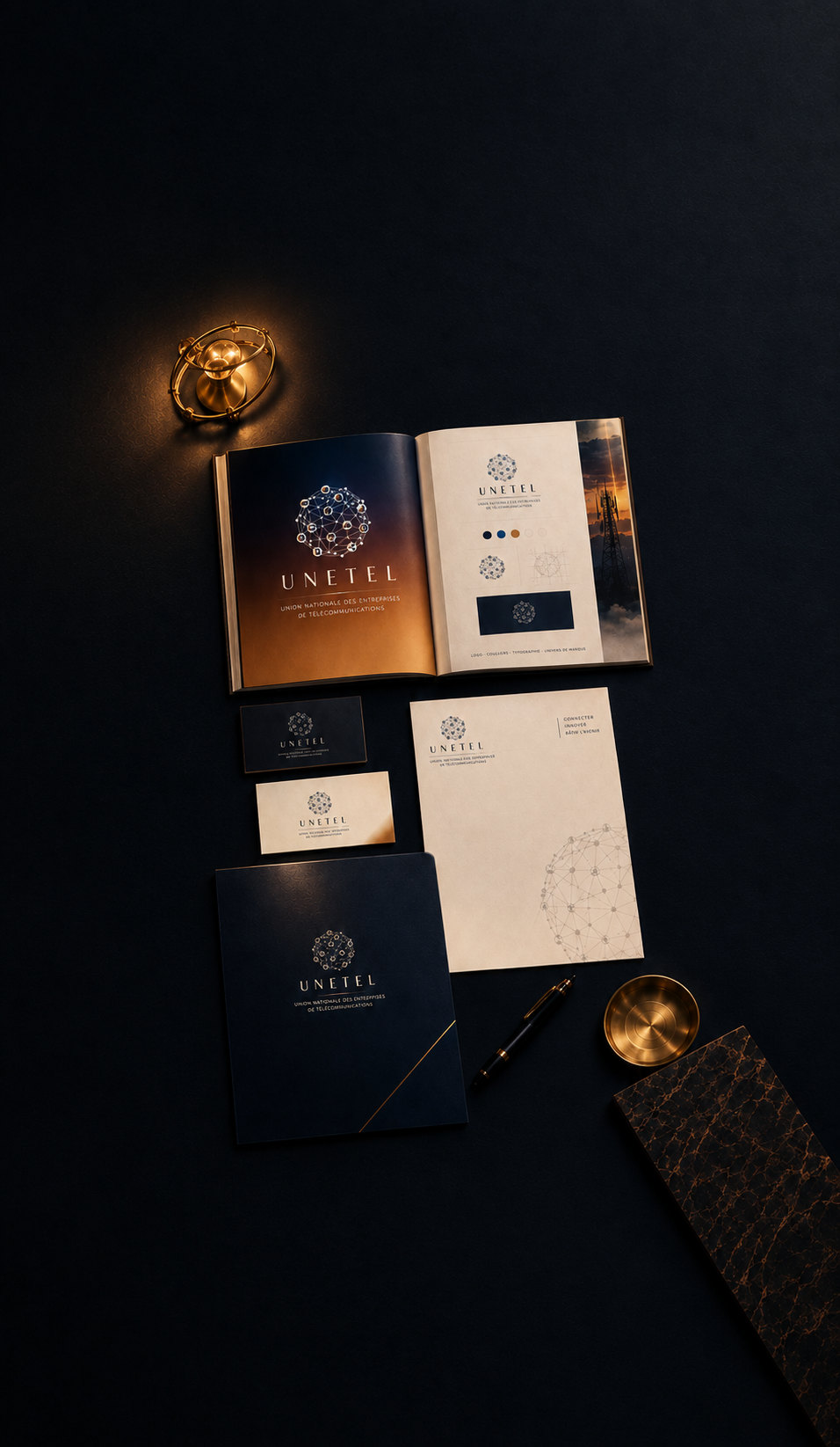 Unetel : Brand system · Website · Social strategy